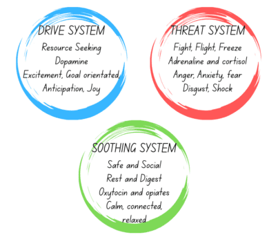 Add a heading (2) Three emotional systems